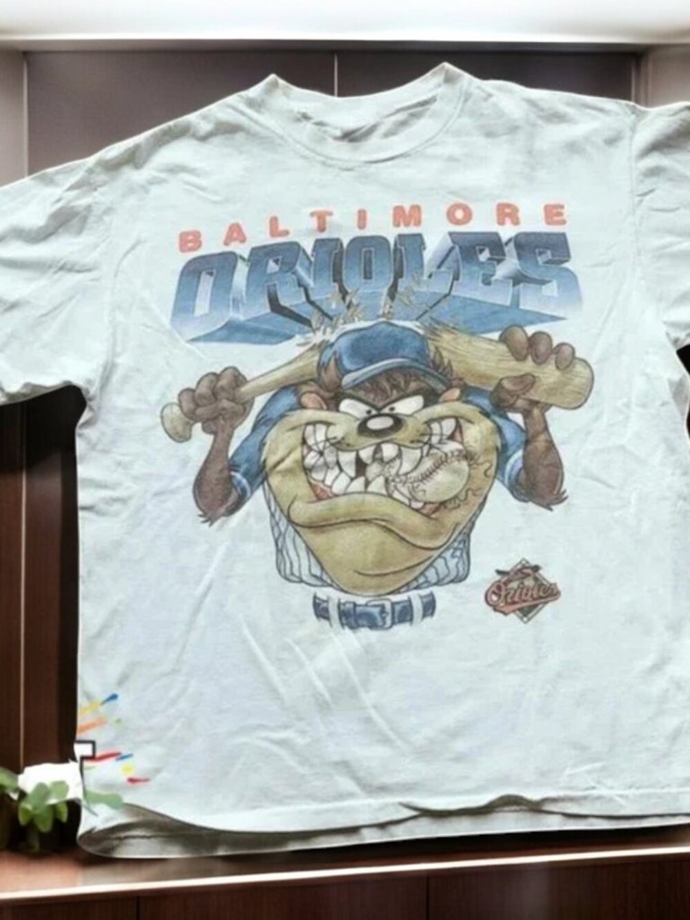 Vintage MLB Baltimore Orioles Looney Tunes Shirt Baltimore Orioles Shirt REPRINT